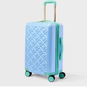 Roller Rabbit X Target - Light Blue Carry-On Suitcase with Mint Accents